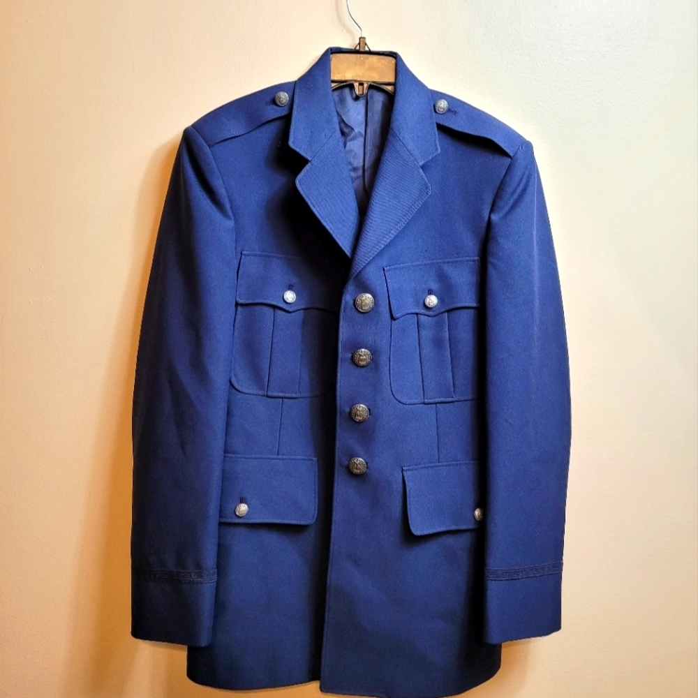 AMERICAN CRAFTSMEN PATRIOT AIT FORCE 4 BUTTON DRESS JACKET MENS 36